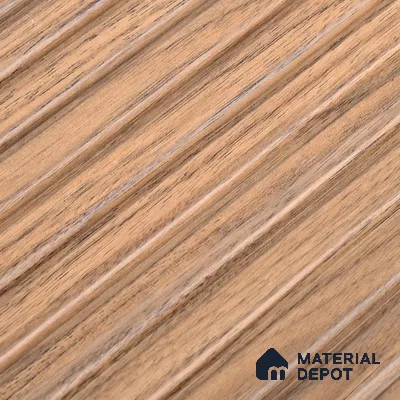 Wooden Look PN 06913 8 ft x 6 inch Charcoal Panel - 6 mm | Suitable for Living Room, Bedroom & TV Cabinet | Width is Subjected to 5% Variation