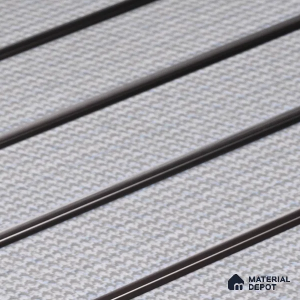 Light Grey Fabric Look PN 06939 8 ft x 6 inch Charcoal Panel - 6 mm | Suitable for Living Room, Bedroom & TV Cabinet | Width is Subjected to 5% Variation