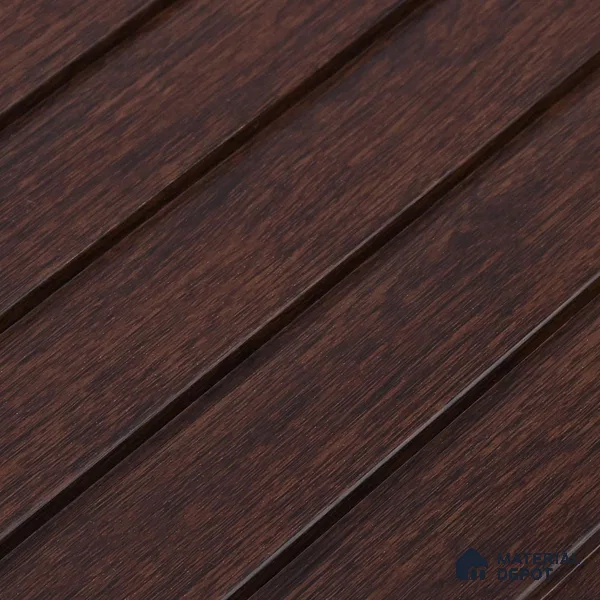 Wooden Look PN 06946 8 ft x 6 inch Charcoal Panel - 6 mm | Suitable for Living Room, Bedroom & TV Cabinet | Width is Subjected to 5% Variation