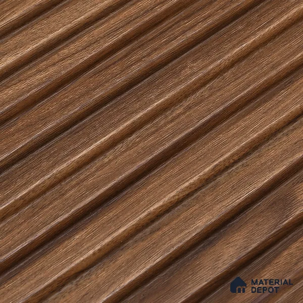 Wooden Look PN 06976 8 ft x 10 inch PVC Panel - 10 mm | Suitable for Living Room, Bedroom & Office | Width is Subjected to 5% Variation