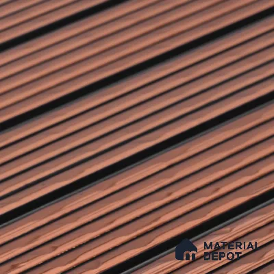 Apricot Metallic Look PN 07030 9.5 ft x 7.8 inch Charcoal Panel - 6 mm | Suitable for Feature Wall, TV Unit & Living Room | Width is Subjected to 5% Variation