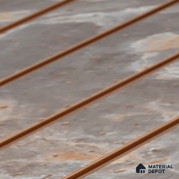 Grey Marble Look Charcoal Louver/Panel 9.5 ft x 7.8 inch - 6 mm | Ideal for Feature Wall, Living Room, Bedroom, Home, TV Unit | PN 07038