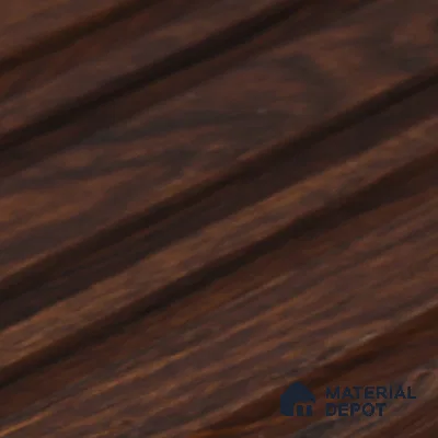 Wooden Look PN 07052 9.5 ft x 4.9 inch Charcoal Panel - 8 mm | Suitable for Feature Wall, TV Unit & Living Room | Width is Subjected to 5% Variation