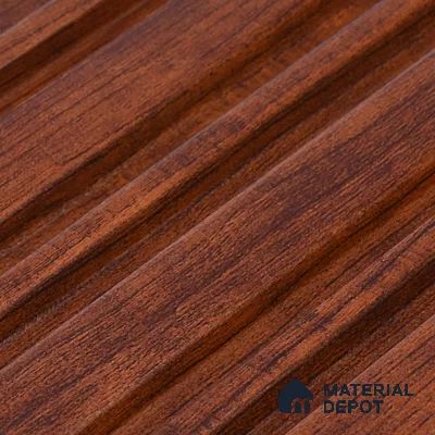 Wooden Look PN 07055 9.5 ft x 4.9 inch Charcoal Panel - 8 mm | Suitable for Feature Wall, TV Unit & Living Room | Width is Subjected to 5% Variation