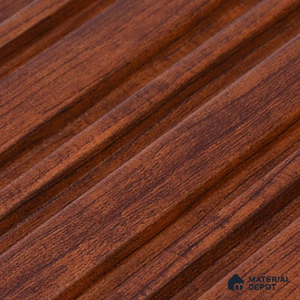 Wooden Look PN 07055 9.5 ft x 4.9 inch Charcoal Panel - 8 mm | Suitable for Feature Wall, TV Unit & Living Room | Width is Subjected to 5% Variation