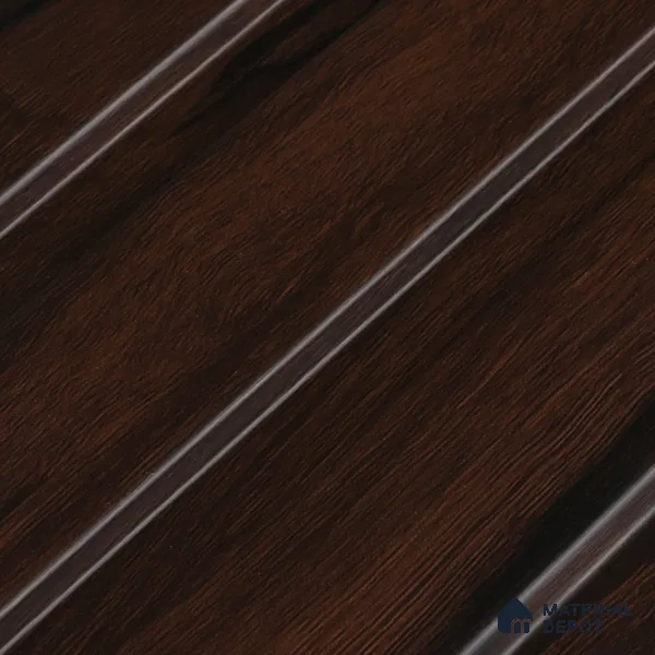 Wooden Look PN 07061 9.5 ft x 4.6 inch Charcoal Panel - 8 mm | Suitable for Feature Wall, TV Unit & Living Room | Width is Subjected to 5% Variation
