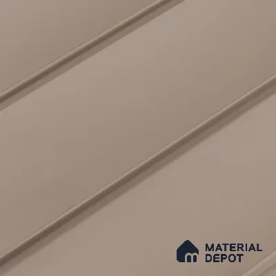 Cappuccino Beige Plain Colour Look PN 07067 9.5 ft x 9.8 inch Charcoal Panel - 10 mm | Suitable for Feature Wall, TV Unit & Living Room | Width is Subjected to 5% Variation