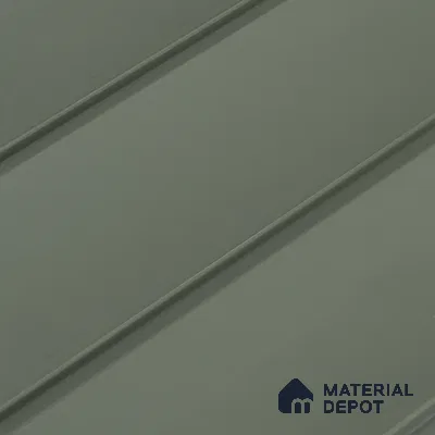 Smoke Grey Plain Colour Look PN 07068 9.5 ft x 9.8 inch Charcoal Panel - 10 mm | Suitable for Feature Wall, TV Unit & Living Room | Width is Subjected to 5% Variation