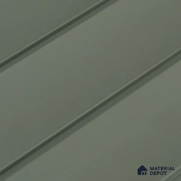 Smoke Grey Plain Colour Look PN 07068 9.5 ft x 9.8 inch Charcoal Panel - 10 mm | Suitable for Feature Wall, TV Unit & Living Room | Width is Subjected to 5% Variation