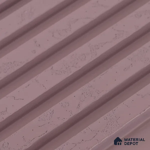 Dusty Pink Patterned Look PN 07070 9.5 ft x 4.9 inch Charcoal Panel - 10 mm | Suitable for Feature Wall, TV Unit & Living Room | Width is Subjected to 5% Variation