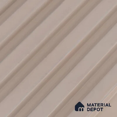 Cappuccino Beige Plain Colour Look PN 07071 9.5 ft x 4.9 inch Charcoal Panel - 10 mm | Suitable for Feature Wall, TV Unit & Living Room | Width is Subjected to 5% Variation