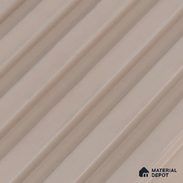Cappuccino Beige Plain Colour Look PN 07071 9.5 ft x 4.9 inch Charcoal Panel - 10 mm | Suitable for Feature Wall, TV Unit & Living Room | Width is Subjected to 5% Variation