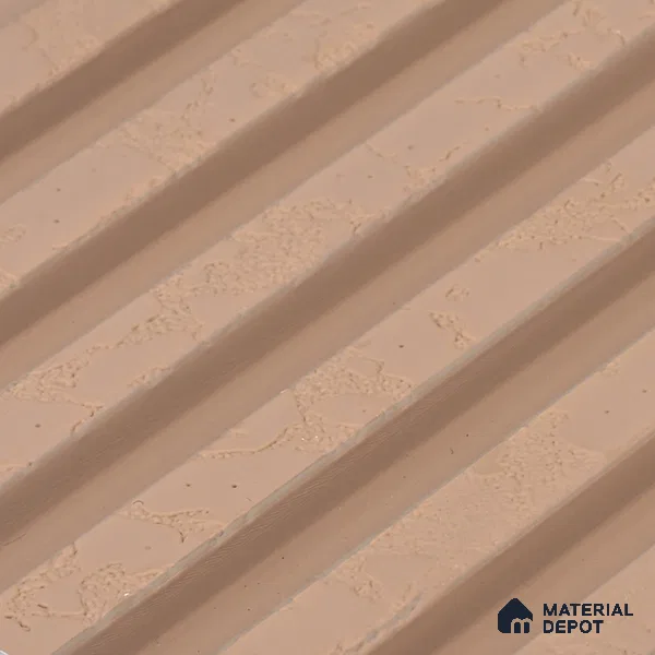 Oak Brown Patterned Look PN 07076 9.5 ft x 4.9 inch Charcoal Panel - 10 mm | Suitable for Feature Wall, TV Unit & Living Room | Width is Subjected to 5% Variation
