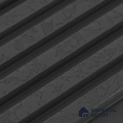 Dark Grey Patterned Look PN 07078 9.5 ft x 4.9 inch Charcoal Panel - 10 mm | Suitable for Feature Wall, TV Unit & Living Room | Width is Subjected to 5% Variation