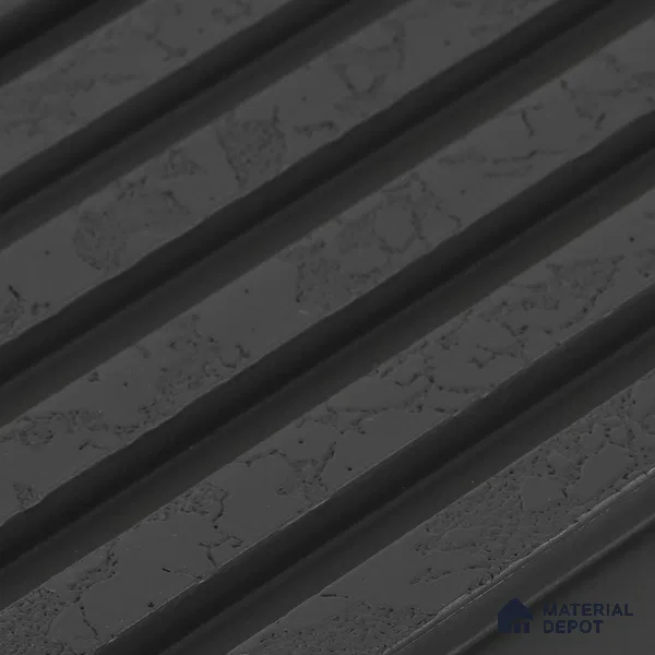 Dark Grey Patterned Look PN 07078 9.5 ft x 4.9 inch Charcoal Panel - 10 mm | Suitable for Feature Wall, TV Unit & Living Room | Width is Subjected to 5% Variation