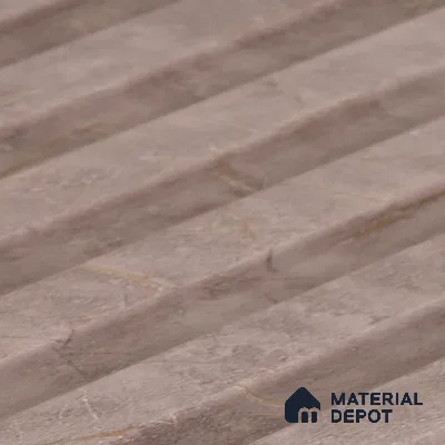 Mocha Brown Marble Look PN 07083 10 ft x 4.9 inch Charcoal Panel - 6 mm | Suitable for Feature Wall, TV Unit & Living Room | Width is Subjected to 5% Variation
