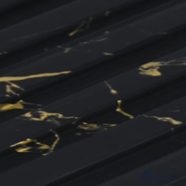 Graphite Black Marble Look PN 07087 10 ft x 4.9 inch Charcoal Panel - 6 mm | Suitable for Feature Wall, TV Unit & Living Room | Width is Subjected to 5% Variation