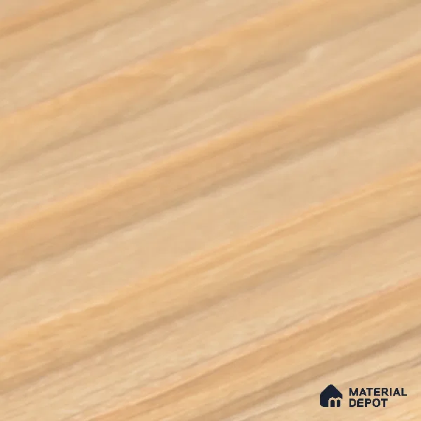 Beige Wooden Look Charcoal Louver/Panel 10 ft x 5 inch - 6 mm | Ideal for Feature Wall, Living Room, Bedroom, Home, TV Unit | PN 07097