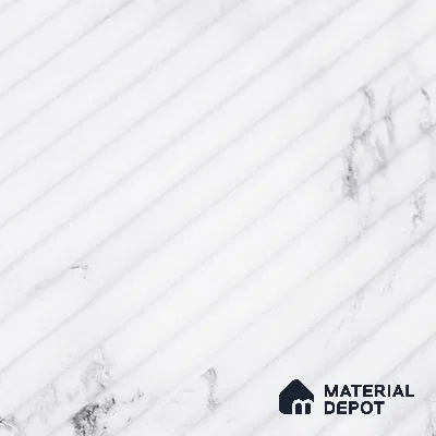 White Plain Colour Look Charcoal Louver/Panel 9.5 ft x 6 inch - 6 mm | Ideal for Feature Wall, Living Room, Bedroom, Home, TV Unit | PN 07118