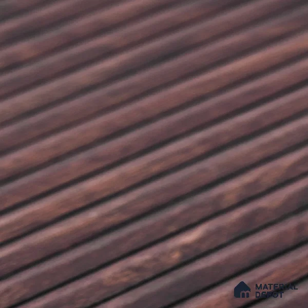 Wooden Look PN 07132 9.5 ft x 6 inch Charcoal Panel - 6 mm | Suitable for Feature Wall, TV Unit & Living Room | Width is Subjected to 5% Variation