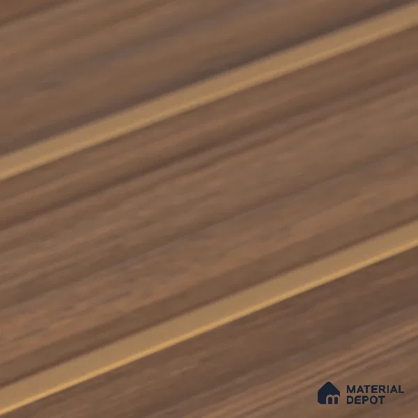 Wooden Look PN 07141 9.5 ft x 6 inch Charcoal Panel - 6 mm | Suitable for Feature Wall, TV Unit & Living Room | Width is Subjected to 5% Variation