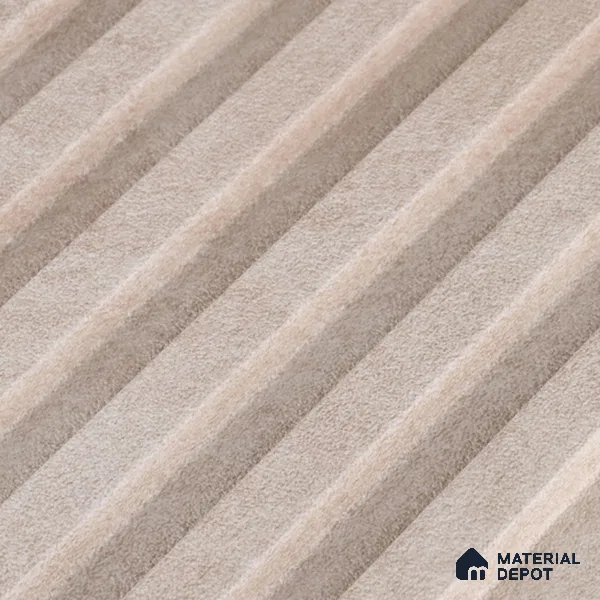 Beige Stone Look Charcoal Louver/Panel 9.5 ft x 4.7 inch - 11 mm | Ideal for Feature Wall, Living Room, Bedroom, Home, TV Unit | PN 07154