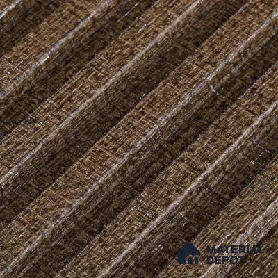 Mocha Brown Fabric Look PN 07156 9.5 ft x 4.7 inch Charcoal Panel - 11 mm | Suitable for Feature Wall, TV Unit & Living Room | Width is Subjected to 5% Variation