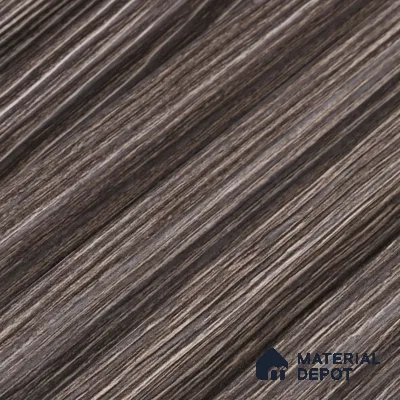 Brown Wooden Look Charcoal Louver/Panel 9.5 ft x 4.7 inch - 11 mm | Ideal for Feature Wall, Living Room, Bedroom, Home, TV Unit | PN 07166