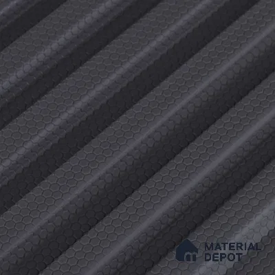 Graphite Grey Plain Colour Look PN 07170 9.5 ft x 4.7 inch Charcoal Panel - 11 mm | Suitable for Feature Wall, TV Unit & Living Room | Width is Subjected to 5% Variation