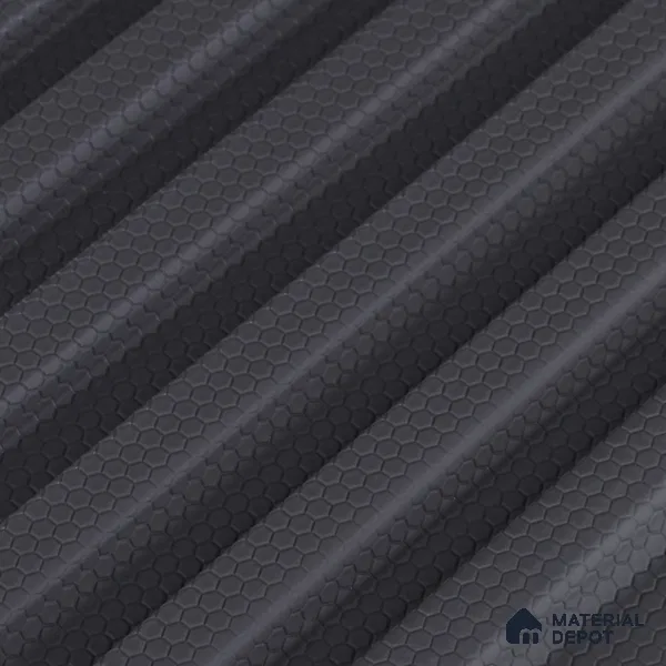 Graphite Grey Plain Colour Look PN 07170 9.5 ft x 4.7 inch Charcoal Panel - 11 mm | Suitable for Feature Wall, TV Unit & Living Room | Width is Subjected to 5% Variation