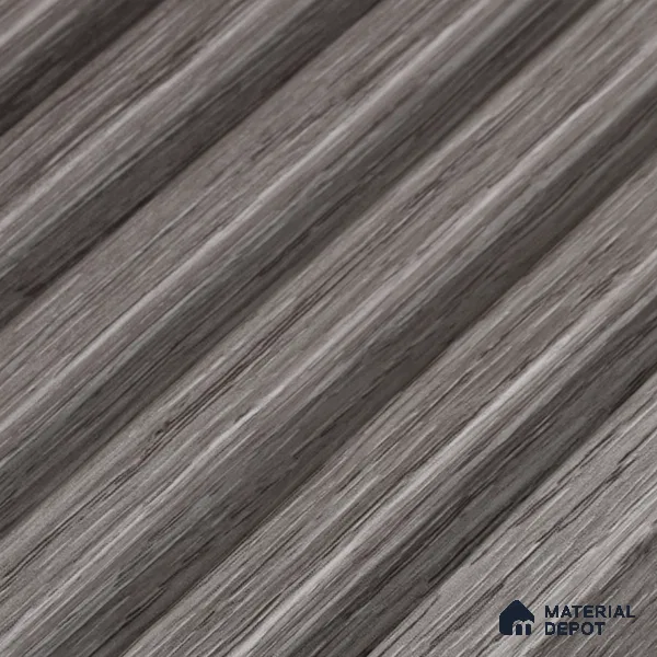 Wooden Look PN 07171 9.5 ft x 4.7 inch Charcoal Panel - 11 mm | Suitable for Feature Wall, TV Unit & Living Room | Width is Subjected to 5% Variation