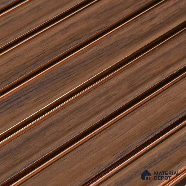 Wooden Look PN 07373 8 ft x 9.6 inch PVC Panel - 10 mm | Suitable for Living Room, Bedroom & Office | Width is Subjected to 5% Variation