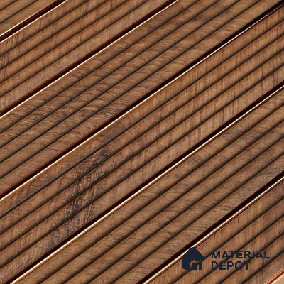 Wooden Look PN 07374 8 ft x 9.6 inch PVC Panel - 10 mm | Suitable for Living Room, Bedroom & Office | Width is Subjected to 5% Variation