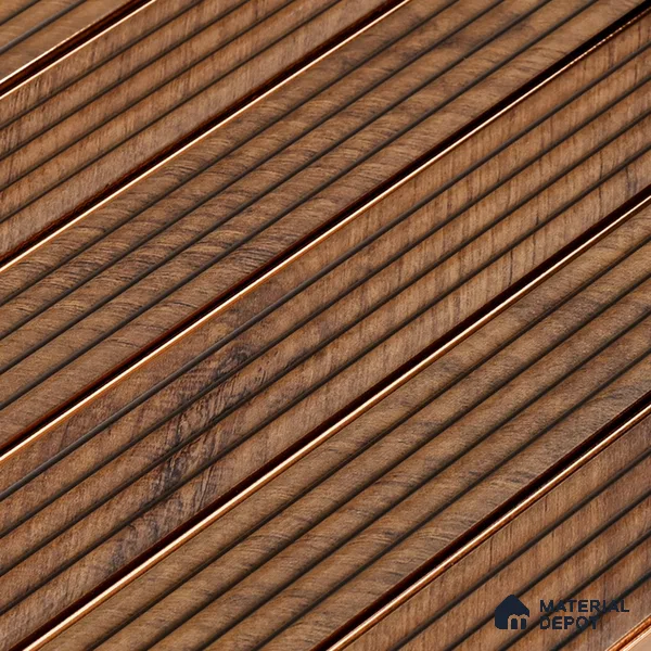 Wooden Look PN 07374 8 ft x 9.6 inch PVC Panel - 10 mm | Suitable for Living Room, Bedroom & Office | Width is Subjected to 5% Variation