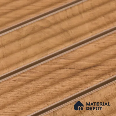 Wooden Look PN 07391 8 ft x 9.6 inch PVC Panel - 10 mm | Suitable for Living Room, Bedroom & Office | Width is Subjected to 5% Variation