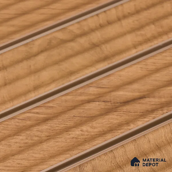 Wooden Look PN 07391 8 ft x 9.6 inch PVC Panel - 10 mm | Suitable for Living Room, Bedroom & Office | Width is Subjected to 5% Variation