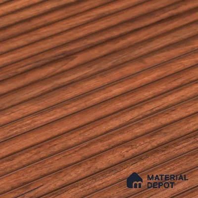 Wooden Look PN 07406 8 ft x 12 inch PVC Panel - 10 mm | Suitable for Living Room, Bedroom & Office | Width is Subjected to 5% Variation