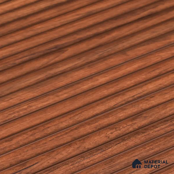 Wooden Look PN 07406 8 ft x 12 inch PVC Panel - 10 mm | Suitable for Living Room, Bedroom & Office | Width is Subjected to 5% Variation