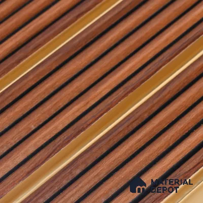 Wooden Look PN 07448 8 ft x 4.8 inch PVC Panel - 10 mm | Suitable for Living Room, Bedroom & Office | Width is Subjected to 5% Variation