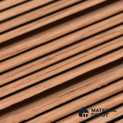 Wooden Look PN 07449 8 ft x 4.8 inch PVC Panel - 10 mm | Suitable for Living Room, Bedroom & Office | Width is Subjected to 5% Variation