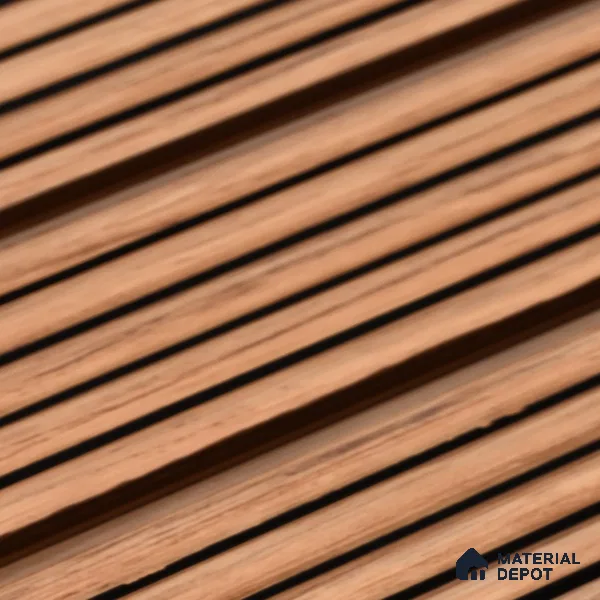 Wooden Look PN 07449 8 ft x 4.8 inch PVC Panel - 10 mm | Suitable for Living Room, Bedroom & Office | Width is Subjected to 5% Variation