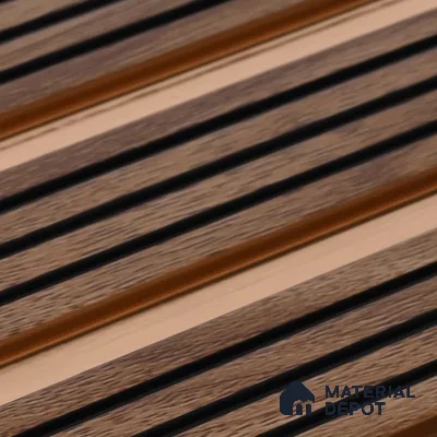 Wooden Look PN 07463 8 ft x 4.8 inch PVC Panel - 10 mm | Suitable for Living Room, Bedroom & Office | Width is Subjected to 5% Variation