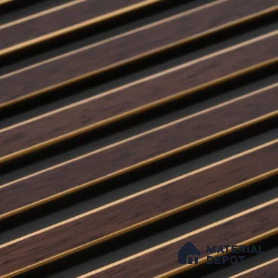Wooden Look PN 07471 8 ft x 4.8 inch PVC Panel - 10 mm | Suitable for Living Room, Bedroom & Office | Width is Subjected to 5% Variation