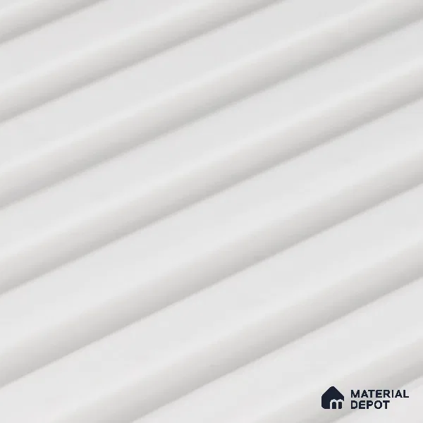 Ivory Beige Plain Colour Look PN 07478 8 ft x 4.8 inch PVC Panel - 10 mm | Suitable for Living Room, Bedroom & Office | Width is Subjected to 5% Variation