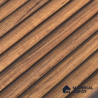 Wooden Look PN 07497 8 ft x 6 inch PVC Panel - 10 mm | Suitable for Living Room, Bedroom & Office | Width is Subjected to 5% Variation