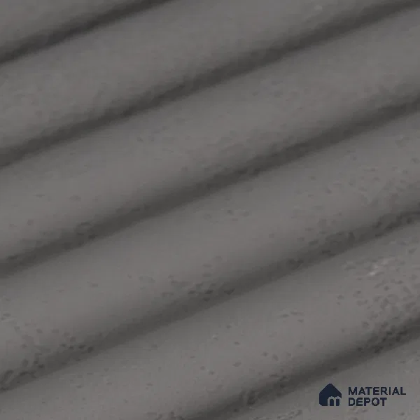 Mid Grey Plain Colour Look PN 07605 9.5 ft x 4.9 inch Charcoal Panel - 12 mm | Suitable for Feature Wall, TV Unit & Living Room | Width is Subjected to 5% Variation