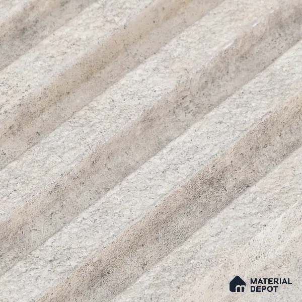 Light Grey Stone Look PN 07607 9.5 ft x 4.9 inch Charcoal Panel - 12 mm | Suitable for Feature Wall, TV Unit & Living Room | Width is Subjected to 5% Variation
