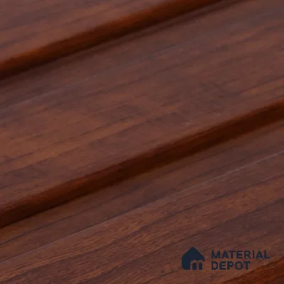 Wooden Look PN 07685 9.1 ft x 4.9 inch Charcoal Panel - 12 mm | Suitable for Living Room, Bedroom & TV Cabinet | Width is Subjected to 5% Variation