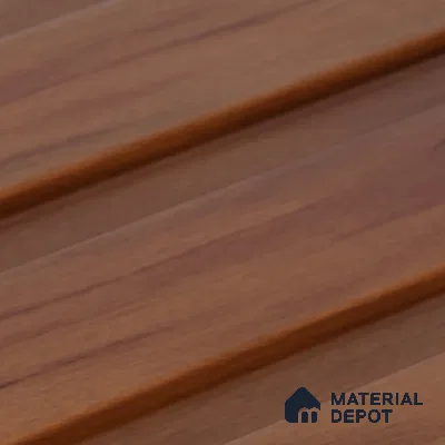 Wooden Look PN 07694 9.1 ft x 4.9 inch Charcoal Panel - 12 mm | Suitable for Living Room, Bedroom & TV Cabinet | Width is Subjected to 5% Variation