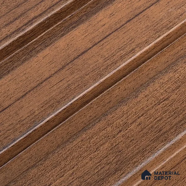 Wooden Look PN 07698 9.1 ft x 4.9 inch Charcoal Panel - 12 mm | Suitable for Living Room, Bedroom & TV Cabinet | Width is Subjected to 5% Variation